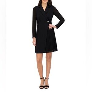 Vince Camuto - Mixed Media Jacket Dress - NWT - Size 4